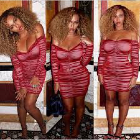 House of CB Scarlet Long Sleeve Dress - Picture 2 of 6